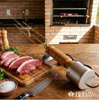 Espeto Elétrico Giratório para Churrasco - Preço Promocional!! - Bela Delicatta