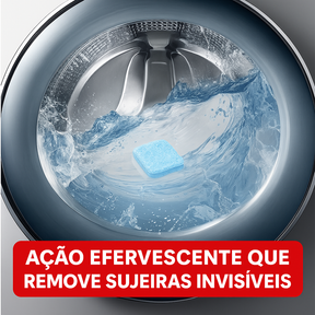 Limpeza Profunda para Máquina de Lavar - Pastilhas TurboClean