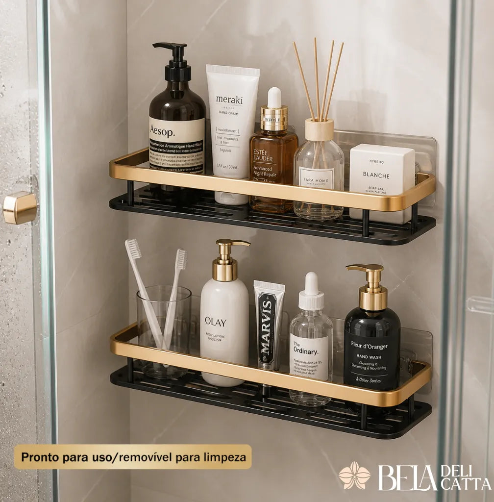 LuxeShelf™ | Organização Premium Sem Furação