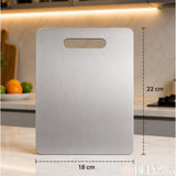 SteelChef | Tábua de Corte Inox Premium para Cozinha Moderna