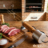 Espeto Elétrico Giratório para Churrasco - Preço Promocional!!