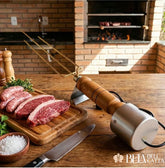 Espeto Elétrico Giratório para Churrasco - Preço Promocional!! - Bela Delicatta
