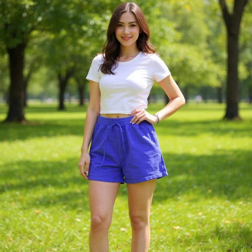 Short Duna Feminino Leve | Moda Verão Atlético