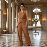 Conjunto Alfaiataria Feminino Colete + Calça Pantalona