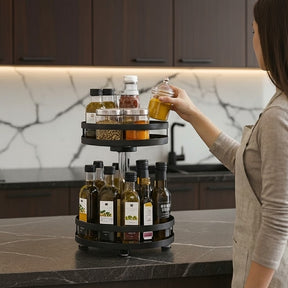 Prateleira Rotativa 360° Multiuso - LuxSpin