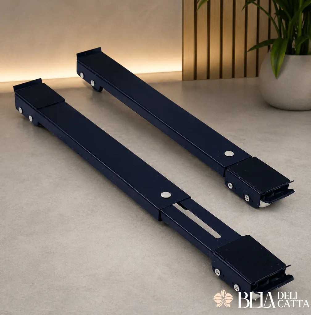 Suporte Ajustável com Freio para Máquina de Lavar e Geladeira – PowerBase 300