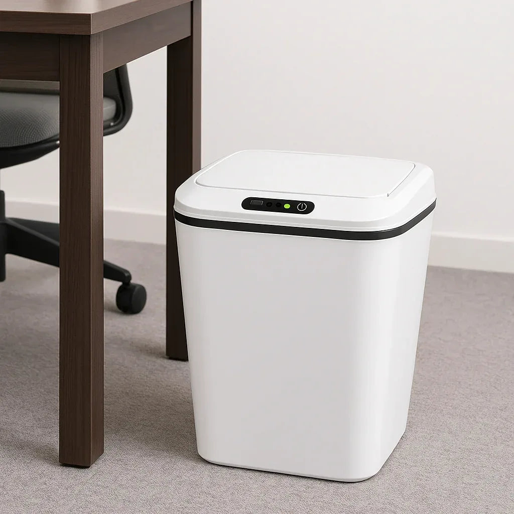 Lixeira Automática com Sensor, 16L, USB, Sem Toque – CleanTouch - Bela Delicatta