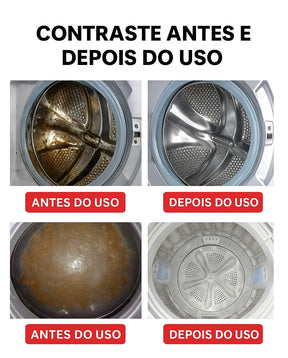 Limpeza Profunda para Máquina de Lavar - Pastilhas TurboClean