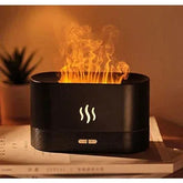 Difusor de Aromaterapia 2 em 1 FlameAroma – Umidificador com Efeito de Chama (200ml) - Bela Delicatta