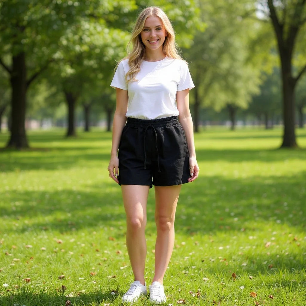 Short Duna Feminino Leve | Moda Verão Atlético