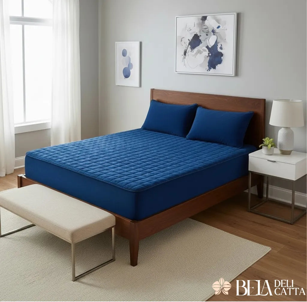 Capa Impermeável para Colchão Matelada com Elástico – Proteção Antiácaro