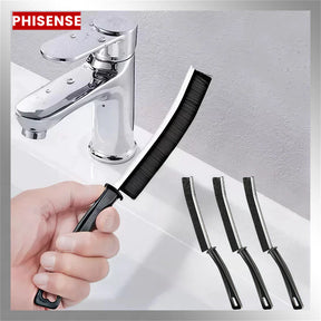 Kit 4 Escovas de Limpeza Gap | Multifuncional Para Cantos e Fendas